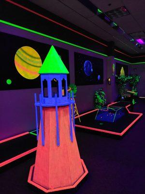 Lighthouse and the planets!