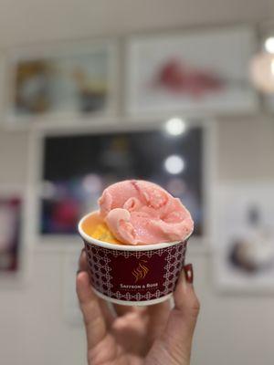 Saffron & Rose Persian Ice Cream