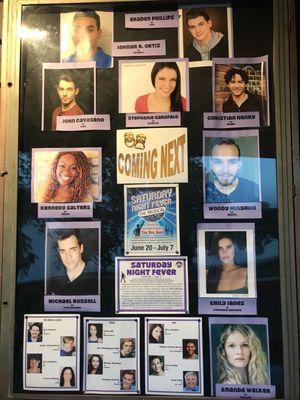 Upcoming shows that will be performed this summer