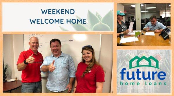 Phillip B the Mortgage G closing loans on A saturday Morning the day of Fla/GA - did we mention our loan officers are available 24/7