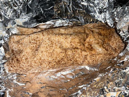 Tandoori chicken wrap