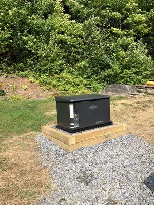 Newly installed B&S 20kw stand by generator