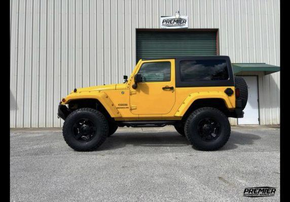2015 Jeep Wrangler Baja Yellow