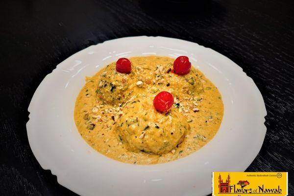 Cheese Stuffed Malai Kofta