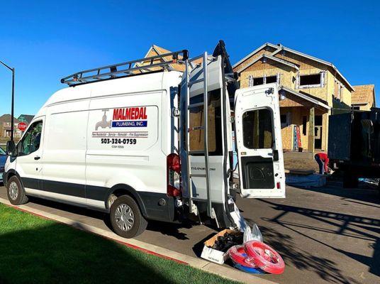 Malmedal service van.