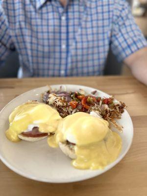 Eggs Benedict.