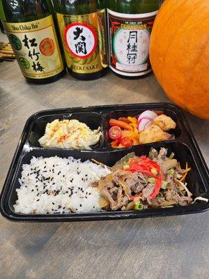Beef Bento Box