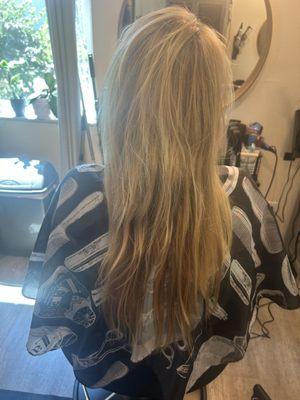 Look how beautiful my hair looks now, love it!!!