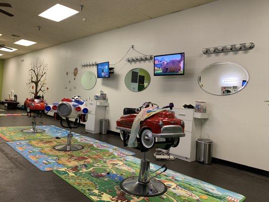 Set up for the kiddos!