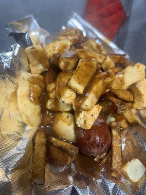 Pat's Poutine Poutine Hotdog