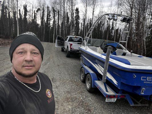 Jammed water pump impeller , gear box issue and fuses kept this boat off the water for 3 years - now shes making memories at Nancy Lake