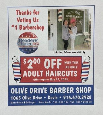 Olive Drive Barber Shop