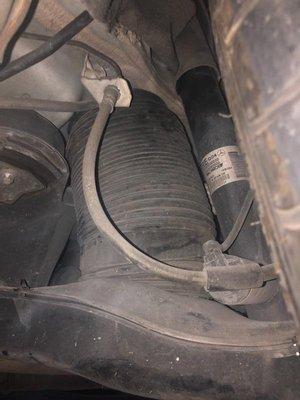 This is after picking up my car from drive away automotive and they claimed to have fixed it all and done a good job..