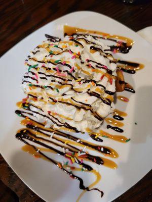 Fried ice cream