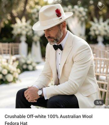 Fedora up to size dbl x ! Nate's 4 Men apparel!