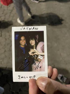 Friends FESTIVE idol group Cheki