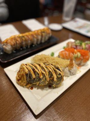 Ziggy Combo in the front and Smokin' Jamaican (a must!) in the back.