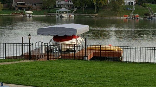 Waterside Docks and Landscaping