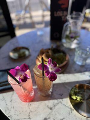 Delicious nonalcoholic mocktails!