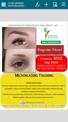MICROBLADING TRAINING.
Microblading & 3D Eyebrow Embroidery!!!