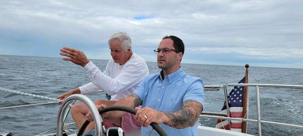 Come aboard an have the opportunity to sail Goose.