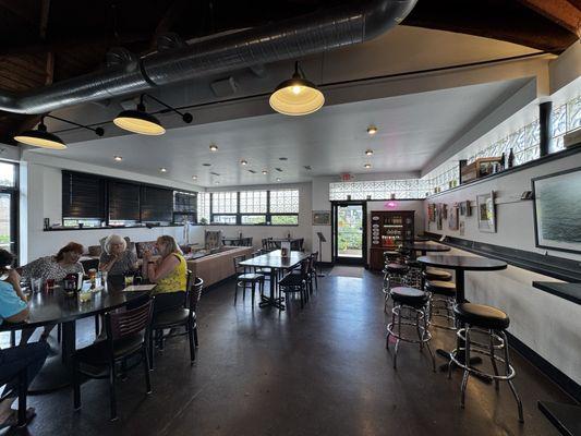 Inside view from the bar area