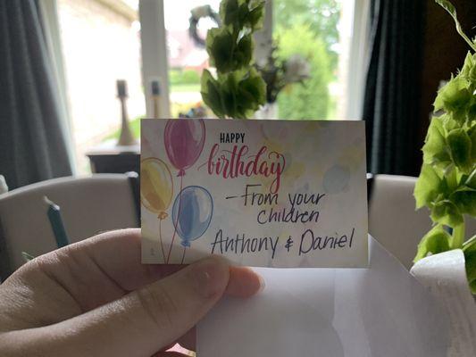 Flowers for moms bday