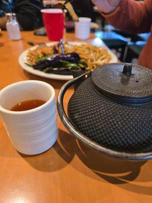 Oolong tea that we got