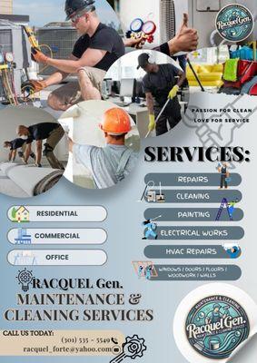 Racquel Gen.Maintenance & Cleanings Services LLC
