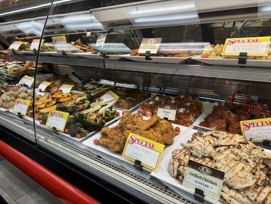 Hot food and prepared