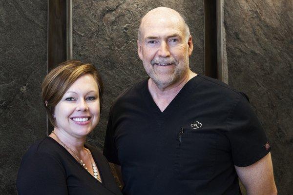 Dr. Paul McNeill, Vascular Surgeon & Susan Cottrell, CRNP