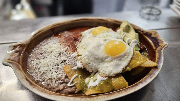 Bandera chilaquiles