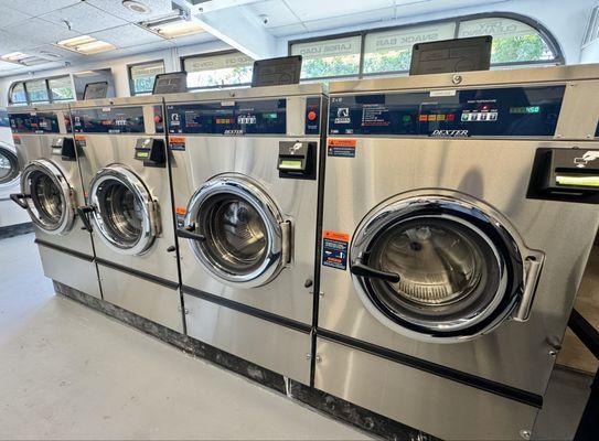 New, efficient, and clean machines.