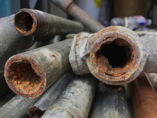 What's in your pipes?
Might be time for new ones!