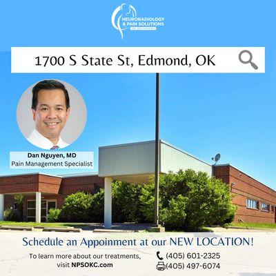 We recently moved our office to Edmond, OK. We are accepting current and new patients.