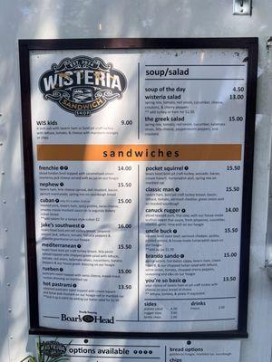 Wisteria Sandwich Shop