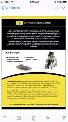 JMN Investigations & Protective Services