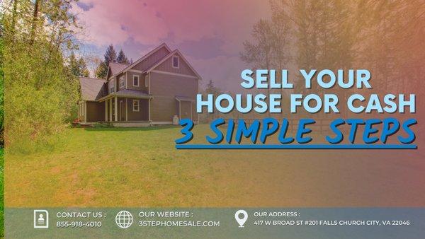 3 Step Home Sale