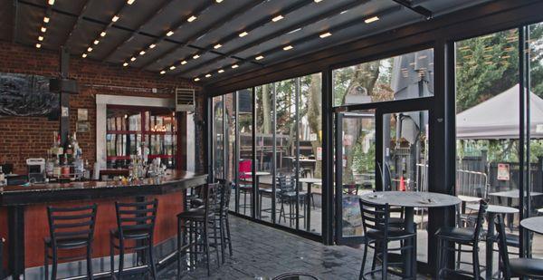 Equipped with smart sensors for automatic open/close based on weather changes.