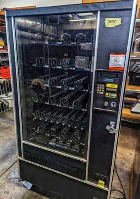 Refurbished snack machine