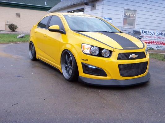 Our 2012 Chevy Sonic we built for GM for 2012 SEMA show