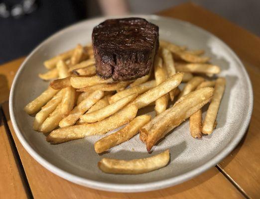Sirloin with fries