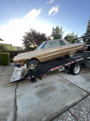 Expert in classic cars towing!