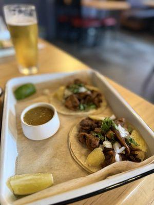 Carne asada tacos
