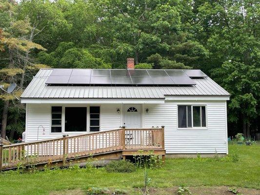 Suncovia install in Maine