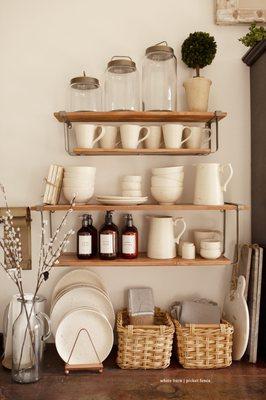 White Barn Picket Fence