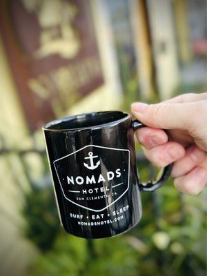 Complementary coffee in the room