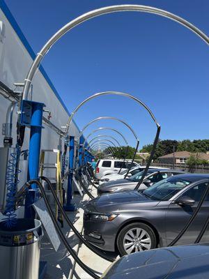 Vacuum stalls at Everclean Car Wash Morton Grove
