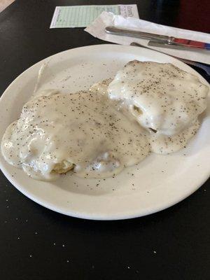 Biscuits and gravy