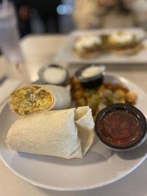 Breakfast burrito